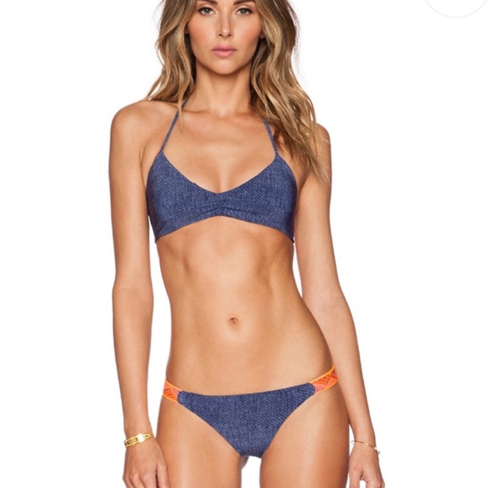 L*space Double Trouble Bikini in Navy - size S